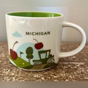 Starbucks Michigan YOU ARE HERE Collection Mug